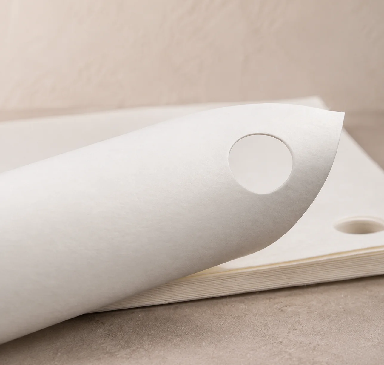 Industrial oil filter paper